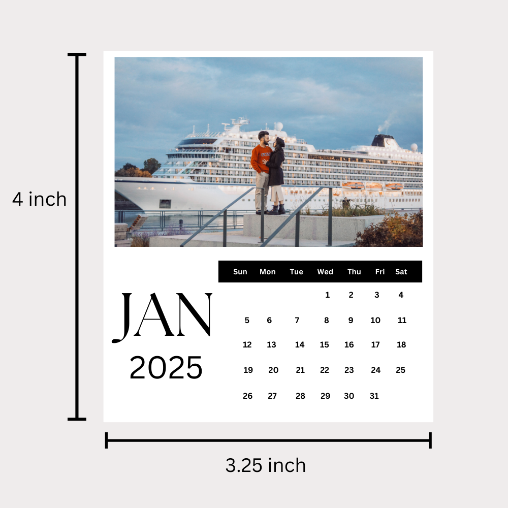 𝙿𝚑𝚘𝚝𝚘 𝙼𝚊𝚐𝚗𝚎𝚝𝚒𝚌 𝙲𝚊𝚕𝚎𝚗𝚍𝚊𝚛 𝟸0𝟸𝟻 (3.25 * 4 inch )-12pc/set